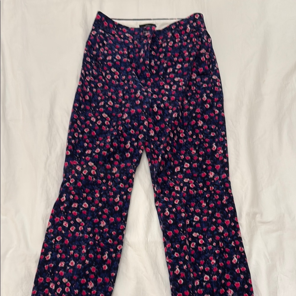 J Crew ankle crop corduroy pants